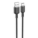 Кабель USB <--> Type-C  1.0м BOROFONE BX90 Advantage, чёрный