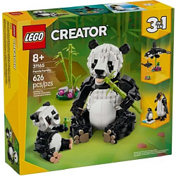 Конструктор LEGO CREATOR 31165 Дикие животные: семья панд (Уп: 28*26*8)