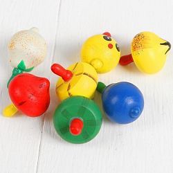 Волчок «Овощи и фрукты» МИКС