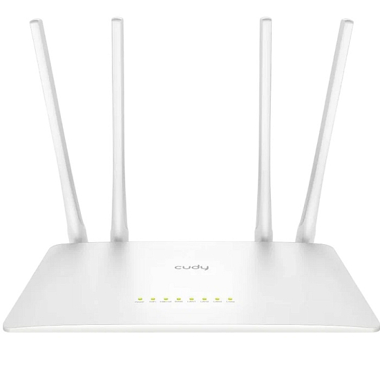 Роутер WiFi CUDY WR300S N300 10/100BASE-TX