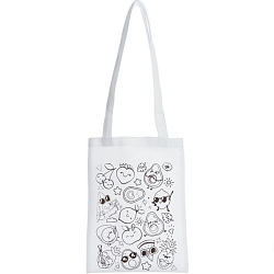 Сумка-Шоппер, раскраска «Фруктики» 20 × 27 см