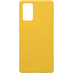Силиконовый чехол NANO для Samsung Galaxy Note 20 (Желтый)