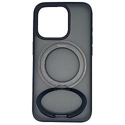 Задняя накладка HOCO AS1 Rotating Magnetic Case для iPhone 15 Pro black