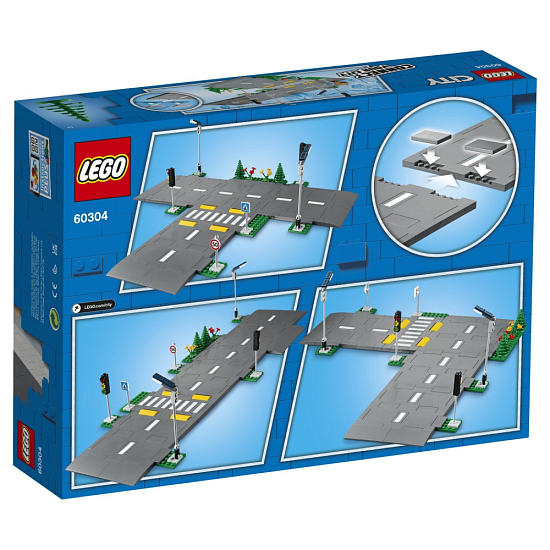 Конструктор LEGO City 60304 Перекрёсток УЦЕНКА