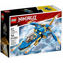 Конструктор LEGO NINJAGO 71784 Самолет-молния ЭВО Джея