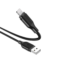 Кабель USB <--> Lightning  1.0м BOROFONE BX42 Encore, черный