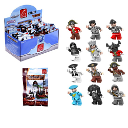 Фигурки для конструктора Ausini, серия «Пираты», МИКС