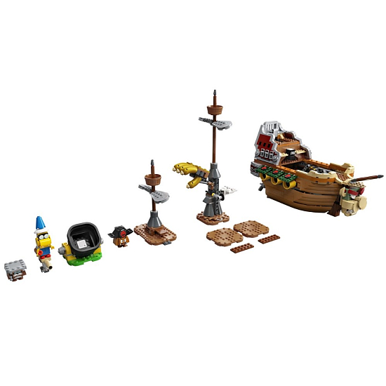 Конструктор LEGO Super Mario 71391 Дополнительный набор "Летучий корабль Боузера"
