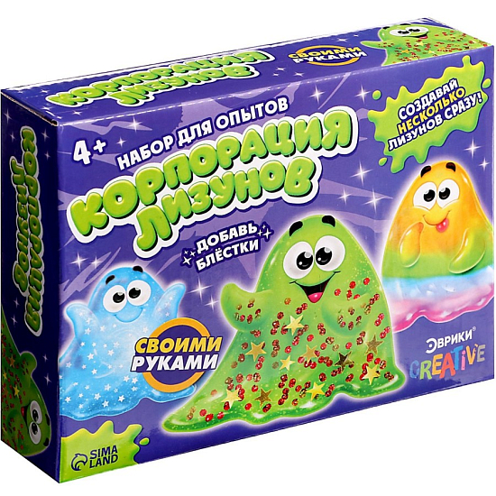 Набор для опытов «Корпорация лизунов» 3136301