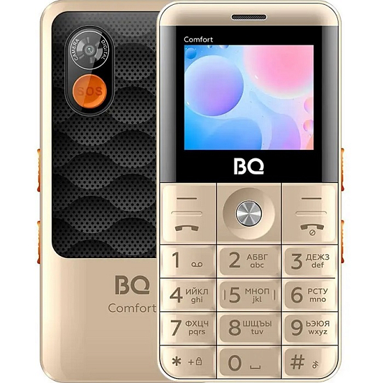 Телефон BQ 2006 Comfort Gold+Black