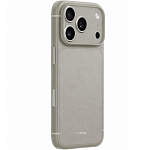Силиконовый чехол K-DOO для iPhone 17 Pro Max Air Skin Титановый