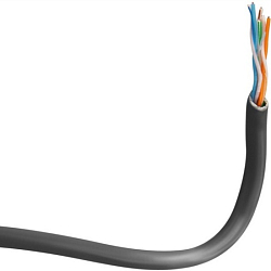 Кабель сетевой Buro BU-COP-045 UTP 4 пары cat5E solid 0.45мм Cu 305м серый