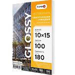 Фотобумага FUMIKO глянцевая односторонняя 180г/10x15/100л