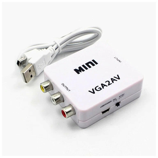 Переходник VGA <--> 3RCA