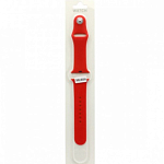 Силиконовый ремешoк MOBI для Apple Watch 38/40mm красный (014) (S)