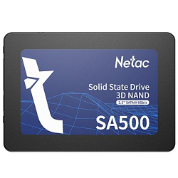Накопитель SSD 2.5" 256Gb NETAC SA500 SATA-III TLC (NT01SA500-256-S3X)