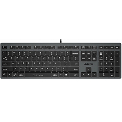 Клавиатура A4TECH Fstyler FX50 серый