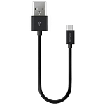 Кабель USB <--> Type-C  2.0м DEPPA 72313, черный