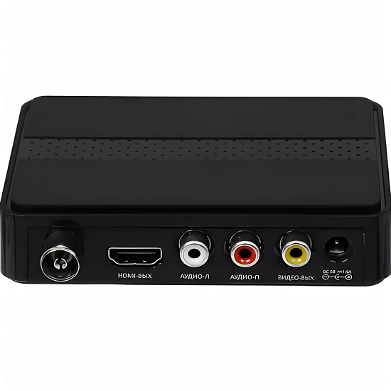 Ресивер DVB-T2 CADENA CDT-2291SB черный