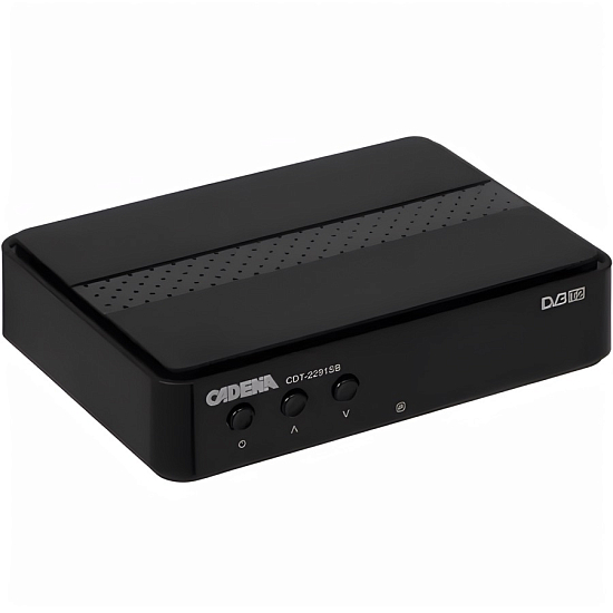 Ресивер DVB-T2 CADENA CDT-2291SB черный