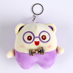 Брелок-мягкая игрушка «Мишка», цвета МИКС