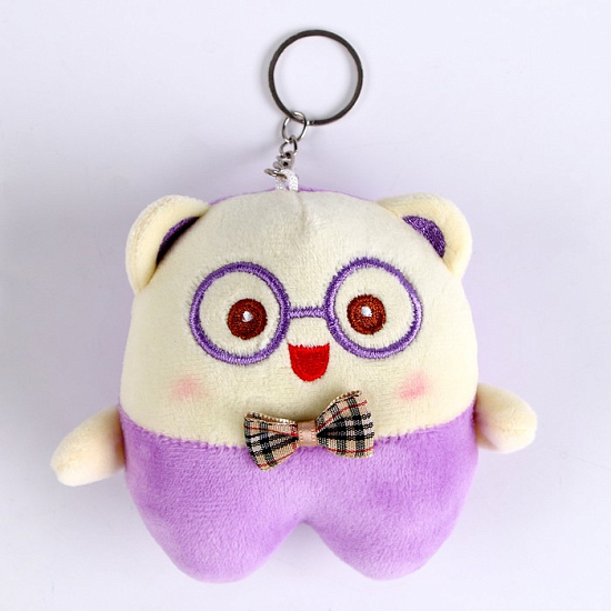 Брелок-мягкая игрушка «Мишка», цвета МИКС