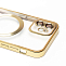 Задняя накладка SM027 SafeMag для iPhone 12 (gold) (232389)