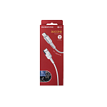 Кабель USB <--> Lightning  1.0м BOROFONE BX30 Silicone белый