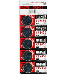 Элемент питания MAXELL CR2450 BL-5