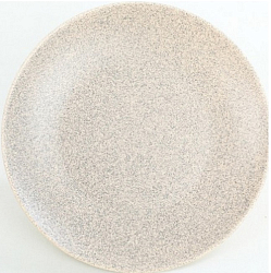 Тарелка десертная 21 см Alfa "Бежевый мрамор" арт.PT044021F039