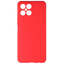 Задняя накладка ZIBELINO Soft Matte для Honor X8 (красный) защита камеры