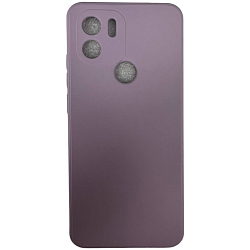 Силиконовый чехол SILICONE CASE NEW ERA для Xiaomi Redmi A1+ сиреневый