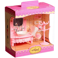 Набор мебели для кукол «Уют-4: ванная комната» 9211545