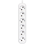Сетевой удлинитель  3.0м SMARTBUY SBE-16-6-03-Z, 6 розеток, 16А/3,5кВт с/з ПВС 3х1,0