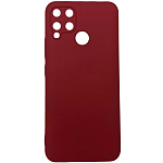 Силиконовый чехол NANO для Realme C15 (Вишневый)