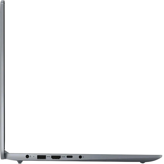 Ноутбук 15.6" Lenovo IdeaPad Slim 3 15AMN8  (AMD Ryzen 5-7520U/ 16Gb/ SSD 512Gb/ DОС) (82XQ00N7PS) серый