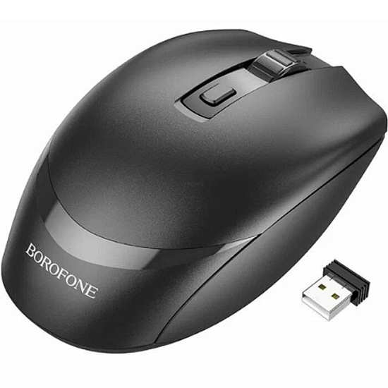 Мышь БП BOROFONE BG7 Platinum, чёрный