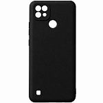 Силиконовый чехол BORASCO для Realme C21 Черный