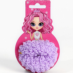 Резинка для волос флуоресцентная «Для самой стильной», светится в темноте, 7 х 2,3 см