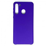 Силиконовый чехол FAISON для SAMSUNG Galaxy A21, №36, Silicon Case, фиолетовый