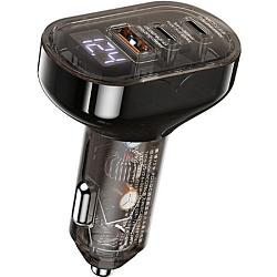 Авто ЗУ 1USB/2Type-C-C 3.0A 12W REMAX RCC351 чёрный