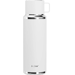 Термос 0,75л JOYLUX ULTRA, нерж. сталь белый матовый, 700315