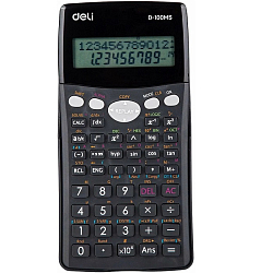 Калькулятор DELI ED-100MS черный 12-разр.