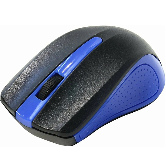 Мышь БП OKLICK 485MW черный/синий