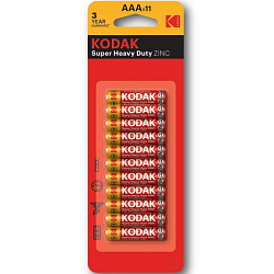 Элемент питания KODAK R03 BL-10+1 Super Heavy Duty [AAAHZ-10+1] (264/47520)