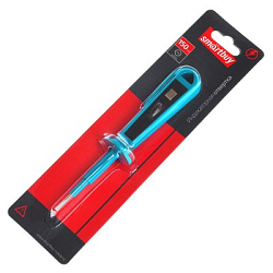 Отвертка индикаторная SMARTBUY One Tools (SBT-SCT-T150P2) 150 мм, до 500 В, шлицевая, протокол, испытания, блистер