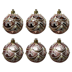 Набор шаров "Орнамент" (6шт) размер: 6 см арт.007484