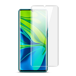 Противоударное стекло FAISON для XIAOMI Mi Note 10 Pro, GL-09, EDGE, черное, полный клей