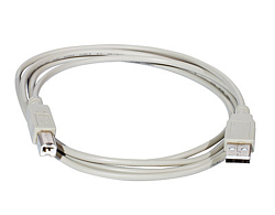 Кабель USB для принтера AM-BM  5.0м TELECOM белый