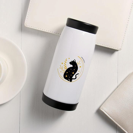 Термос "Кошка", 200 мл, сохраняет тепло 4 ч 5113284